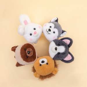 Lot de jouets en peluche animaux de dessin animé miniatures mignons de 16 cm (lion, lapin) pour machine à griffes, cadeaux pour enfants - Product Image 2
