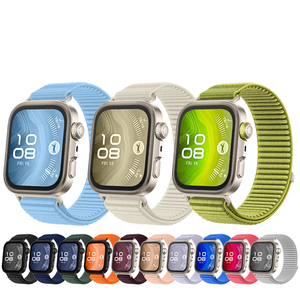 Correa de Reloj Inteligente de Nailon para <span class=keywords><strong>Huawei</strong></span> <span class=keywords><strong>Watch</strong></span> Fit 4 <span class=keywords><strong>Pro</strong></span>, Brazalete de Alta Calidad - Product Image 1