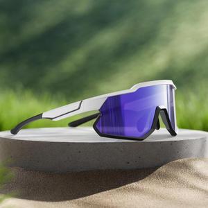 Gafas de Ciclismo al Por Mayor para Mujer, Montura Completa TR90, Espejo, Resistentes al Viento, Protección UV, Unisex, para Ciclismo de Montaña - Product Image 4