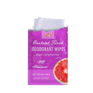 <span class=keywords><strong>Lingettes</strong></span> nettoyantes pour le corps, enveloppées individuellement, anti-transpiration et anti-odeur, déodorantes <span class=keywords><strong>naturelles</strong></span> - Product Image 4