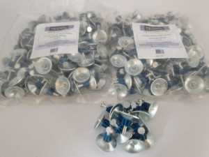 Système de fixation à actionnement pneumatique 27mm 32mm 1" Clips de plafond à tige lisse Clous de fixation pour béton avec rondelle métallique - Product Image 6