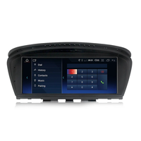 Autoradio stéréo système Linux 8,8 pouces avec CarPlay sans fil intégré pour BMW Série 5 E60 E61 E63 2005-2010 système CCC