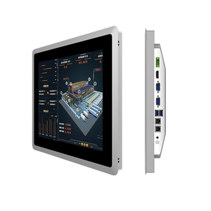 <b>10</b> 12 15 17 19 <b>Inch</b> Full Aluminum Pcap Touch Screen Industrial Pc Embedded <b>Tablet</b> Pc Touch Industrial PC - Product Image 1