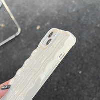 Coque de téléphone Imitation smash à rayures stéréo pour phone7-14promax