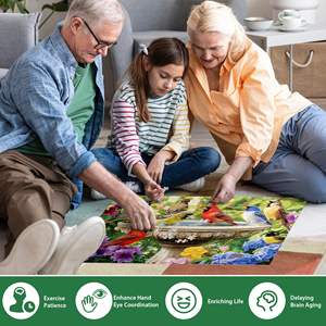 <span class=keywords><strong>Puzzle</strong></span> di <span class=keywords><strong>500</strong></span> pezzi personalizzati per adulti uccelli <span class=keywords><strong>Puzzle</strong></span> per adulti bambini anziani in cartone riciclato <span class=keywords><strong>500</strong></span> <span class=keywords><strong>Puzzle</strong></span> di grandi dimensioni - Product Image 3