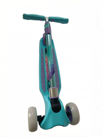 Trottinette pliable à roues LED réglables en hauteur, trottinette pour enfants, 3 roues