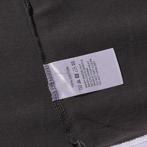 Top Quality Heavyweight 100% Cotton Rough <b>Men's</b> Clothing <b>Shirts</b> Playing T-<b>shirt</b> High Street Trendy Brand Short Sleeve for <b>Men</b> - Product Image 3