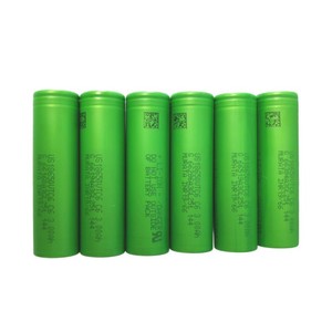 Batteries lithium-ion US18650 VTC6 3000 mAh 3,6 V à décharge élevée 30 A pour lampes de poche haute puissance et outils électriques - Product Image 1