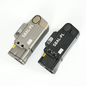 Linterna Táctica SBAL-<span class=keywords><strong>PL</strong></span> LED/Láser Rojo, Linterna Colgante para Exploración, Luz Constante/Estroboscópica, Linterna para Exteriores con Montaje de 20MM - Product Image 2