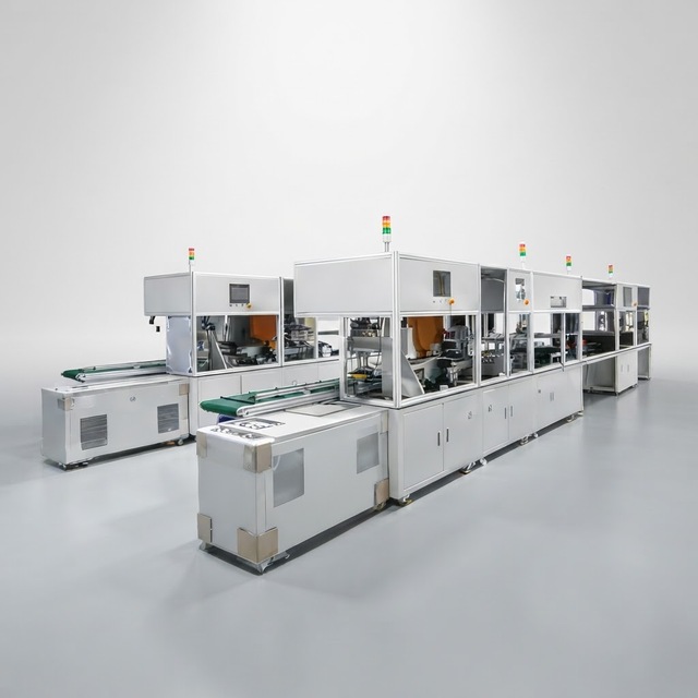 Electric Motorcycle Battery Assembly Line Full Compatibility Cylindrical Battery Assembly