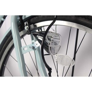 Bicicleta de ciudad ligera retro clásica de 6 velocidades para adultos OEM bicicleta de línea de freno de horquilla de acero para hombres y mujeres de China - Product Image 3