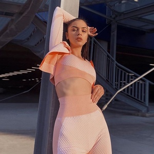 Personalizza ECO Friendly Top Yoga Set allenamento <span class=keywords><strong>abbigliamento</strong></span> <span class=keywords><strong>marca</strong></span> Active indossa <span class=keywords><strong>abbigliamento</strong></span> <span class=keywords><strong>sportivo</strong></span> donna brasile - Product Image 5