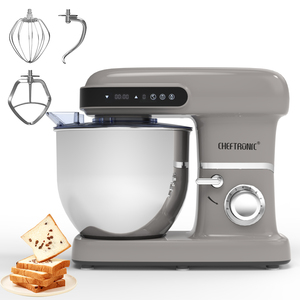 Batidora de Pedestal Doméstica de Alta Potencia 2200W, 10L, para Repostería, Panadería y Alimentos, Batidora Planetaria de 10L - Product Image 5
