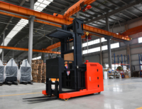 Chariot élévateur électrique 1000 kg, nouvelle plateforme élévatrice électrique, sélecteur de commandes, ramasseur de stock aérien pour entrepôt