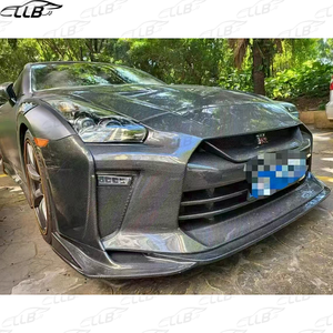 กันชนหน้าคาร์บอนไฟเบอร์เต็มรูปแบบวัสดุคาร์บอนไฟเบอร์สำหรับรถ Nissan GTR <span class=keywords><strong>R35</strong></span>อัพเกรดสไตล์ลับสุดยอด - Product Image 3