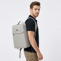 Sac à dos pour ordinateur portable pour homme, en tissu Oxford de haute qualité, résistant aux chocs, avec compartiment indépendant antivol et poche arrière