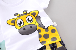 Vêtements de mode pour enfants, shorts pas chers pour bébés, costumes en coton noir pour garçons, fabriqués en Chine - Product Image 3