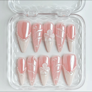 <span class=keywords><strong>Uñas</strong></span> Acrílicas de Gel de Cobertura Total, Diseño Ultra-lujoso, Marca Privada, <span class=keywords><strong>Uñas</strong></span> Artificiales de Larga Duración - Product Image 4