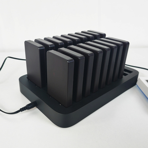 Cliente sem fio Chamando Serviço de Fila de Fastfood Café Praça de Alimentação Vibrador 20 Mini Coaster Pager Sistema de Paginação para Restaurante - Product Image 5