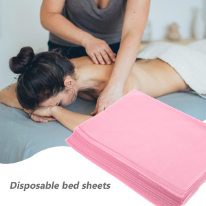 Draps de <span class=keywords><strong>table</strong></span> jetables en tissu non tissé pour <span class=keywords><strong>massage</strong></span> médical et spa, préemballés en rouleau pour hôpitaux et salons de beauté - Product Image 2