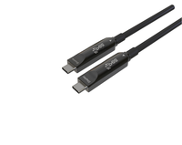 10m Usb3.2 Gen2 10gbps Câble à fibre optique Transmission 10g Pd60w Type-C à C Câble USB à fibre optique pour appareils mobiles Vr