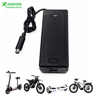 Chargeur de batterie au plomb-acide 48V pour moto électrique avec connecteur multiple personnalisable et conception de refroidissement industrielle