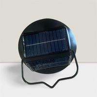 Lámpara Solar LED 2024 en Oferta, Color Blanco Cálido, ABS PC, para Jardín, IP66, para Camping, Carga Tipo-C, CRI 90, Haz de Luz de 120°, Regulable, CE