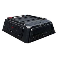 Cubierta de lona para camioneta Ford Ranger Hilux, techo rígido, topper, carcasa de camper, apertura de tres vías, cubierta de caja integrada para portón trasero