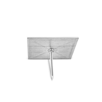 Clou commun pour surface métallique de conduit, acier de qualité industrielle, tige lisse, fixation rapide, emballé en carton