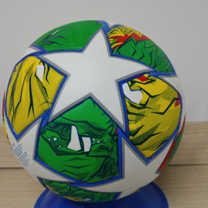 Consistent Flight Tournament <b>Football</b> Official Size 5 Thermal Bonded <b>Machine</b> Stitched Eco-Friendly Durable for 2026 Competitive - Product Image 3