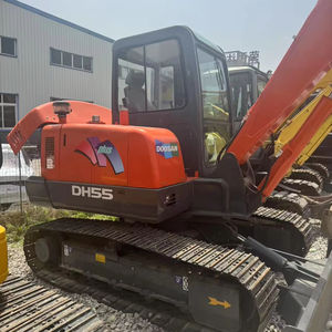 รถขุด <span class=keywords><strong>Doosan</strong></span> 55 Dh55 Dh55-7 ของแท้จากเกาหลี ราคาถูก รถขุดตีนตะขาบมือสองสำหรับขาย - Product Image 2