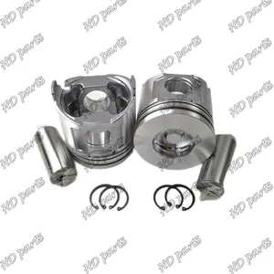 Piezas de motor diésel S4D106-2S, pistón con Pin para Yanmar, 4D106, 4TNV106, 123907-22081, YM723907-11100, 723907-11100