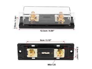 Auto Protección Eléctrica <span class=keywords><strong>Fusible</strong></span> ANL Portafusibles 12V impermeable MINI 200 Amp <span class=keywords><strong>Car</strong></span> <span class=keywords><strong>Audio</strong></span> ANL Portafusibles - Product Image 5