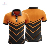 Vente en gros, polos originaux en polyester de sublimation, polos à manches courtes brodés avec logo personnalisé pour hommes et femmes