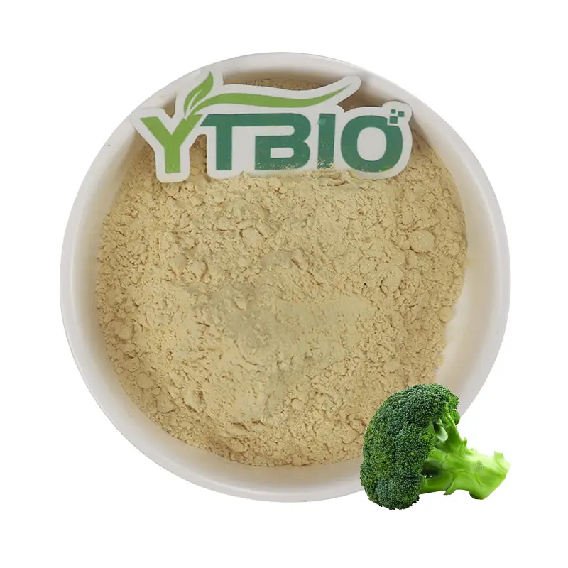 Extrait de fleur de brocoli de Sulforaphane en poudre de Sulforaphane