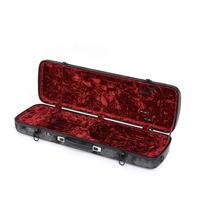Étui rigide pour violon 4/4 Start13-OV RM Rainbow, fournisseur chinois, best-seller, en fibre de verre PVC, doublure en velours, poignée en cuir véritable