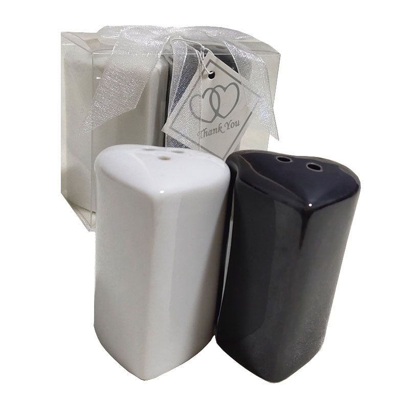 Лучший индийский свадебный подарок Ywbeyond, сувениры, керамический набор фартуков в форме сердца, Солонка и перечница