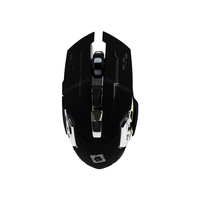 Souris de jeu sans fil avec logo personnalisé, conçue pour les droitiers, chargeant par USB, souris silencieuse pour ordinateur portable, livraison gratuite