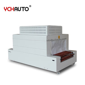 Mini küçük Shrink kutu şişe ısı Shrink ambalaj tüneli, kitap streç Film paketleme makinesi - Product Image 5