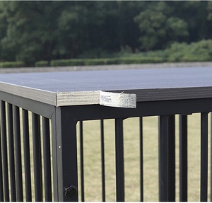 Moderna y <span class=keywords><strong>Grande</strong></span> Casa/Caseta <span class=keywords><strong>para</strong></span> Perros de Madera y Metal, Resistente al Viento, <span class=keywords><strong>para</strong></span> Interiores/Exteriores, Jaula <span class=keywords><strong>para</strong></span> Mascotas a Precio Económico - Product Image 5