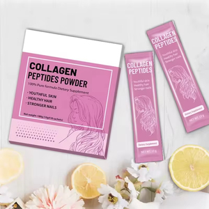 Collagène en poudre de protéines de peptides de collagène de bœuf nourri à l'herbe hydrolysé halal de marque privée, collagène de poisson pour femmes - Product Image 5