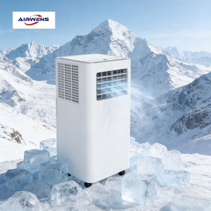 เครื่องปรับอากาศเคลื่อนที่ Airwens 220V 50Hz 7000BTU พร้อมฟังก์ชั่นทำความร้อน ทำความเย็น ฟอกอากาศ ลดความชื้น ประหยัดพลังงาน เงียบสงบ เหมาะสำหรับใช้ในบ้าน - Product Image 1