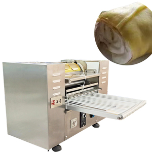 Machine à gâteau crêpe carrée personnalisée à mille couches Chauffage double face pour rouleau de printemps pour boulangerie Lait Eau - Product Image 6