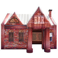 Vente chaude UK Location PVC Partie Gonflable Irish Pub Tente Événement Gonflable Bar Pub À Vendre