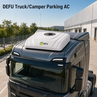 Climatiseur de toit électrique DC 24V 12V pour cabine de camion, alimenté en courant continu, idéal pour la saison des pluies