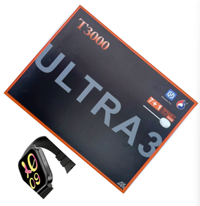 Montre connectée T5000 Sport, Reloj Intelligente <span class=keywords><strong>Hiwatch</strong></span> ultra 3, Montre connectée T5000, Montre connectée portable, Smartwatch connectée <span class=keywords><strong>7</strong></span> en 1 - Product Image 2