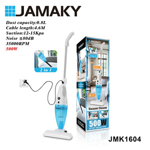 JAMAKY Stick <b>Vacuum</b> Cleaner 0.8L 500W 2 In 1 <b>Portable</b> Dry Cleaning For Home Use - Product Image 1