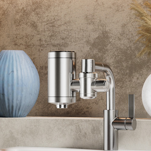 Termostato ajustable temperatura tres segundos calor rápido Acero inoxidable instalación-calentador <span class=keywords><strong>de</strong></span> agua eléctrico instantáneo sin instalación - Product Image 3