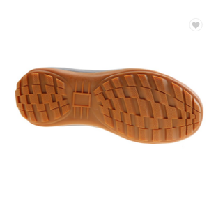 รองเท้าบูทนิรภัยสำหรับผู้ชายหนังแท้หัวรอบเท้าเหล็กป้องกันการบดทำงานอุตสาหกรรม - Product Image 3