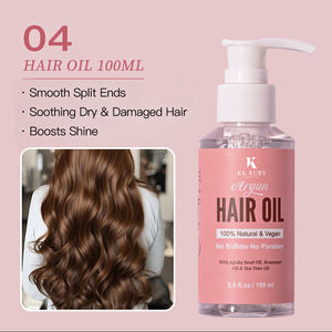 Champú Vegano Orgánico Sin Sulfatos de Marca Blanca con Aceite de Argán, Agua de Arroz Natural y Biotina para el Crecimiento del Cabello y Reparación Anticaspa - Product Image 5